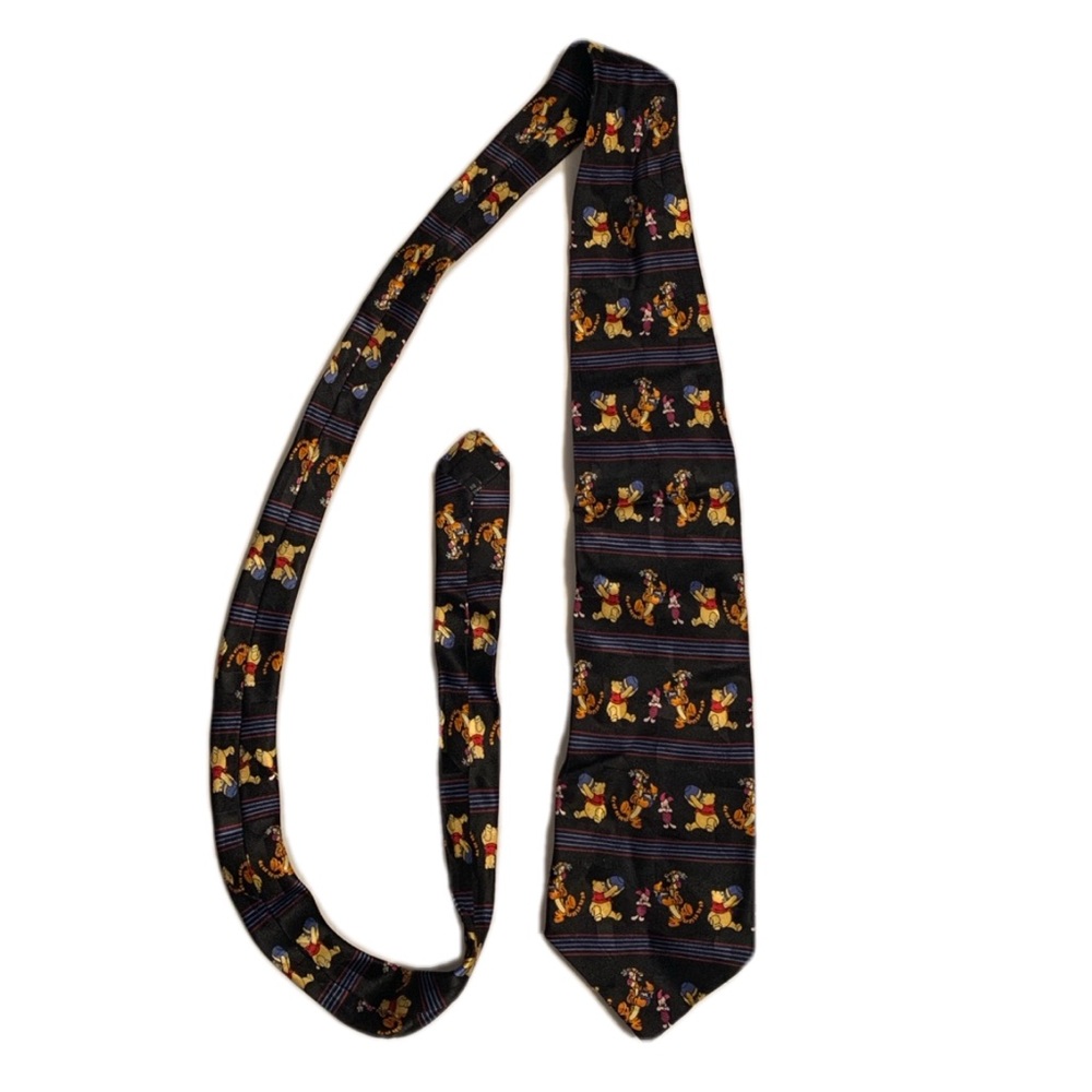 Disney Winnie the Pooh 100 Acre Silk Tie